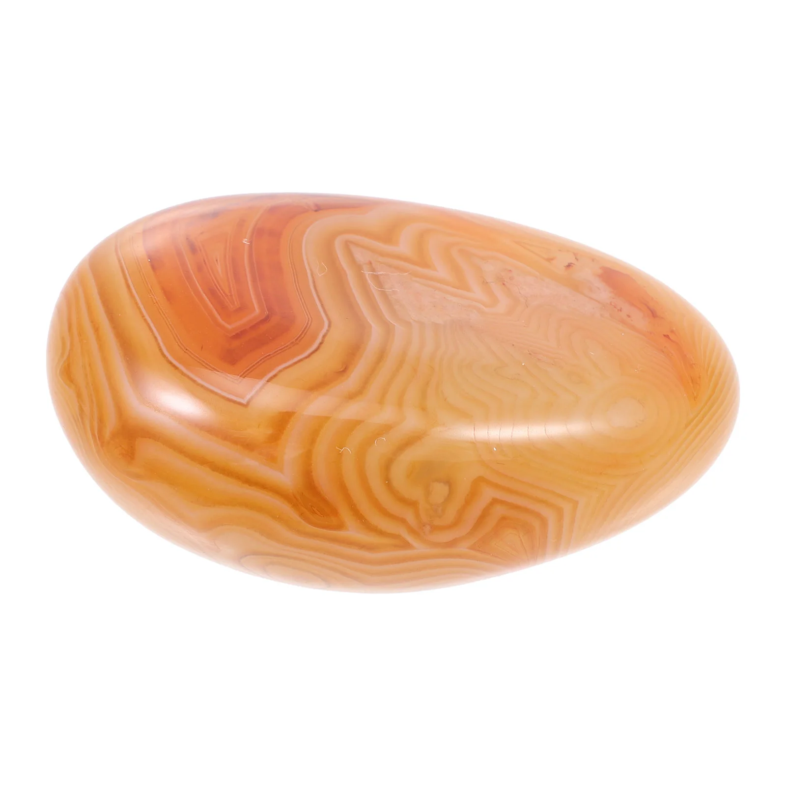 

Egg- Shape Stone Natural Reiki Carved Stone Egg Tabletop Home