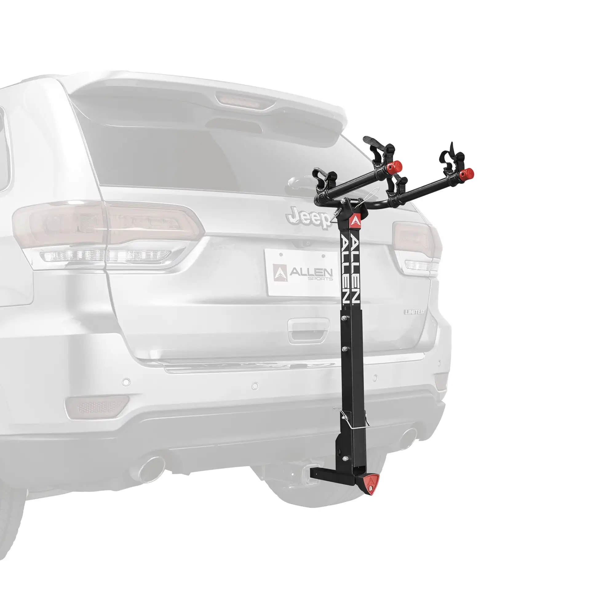 

Locking Quick Release 2- Hitch Mounted Bike Rack Carrier, 522QR