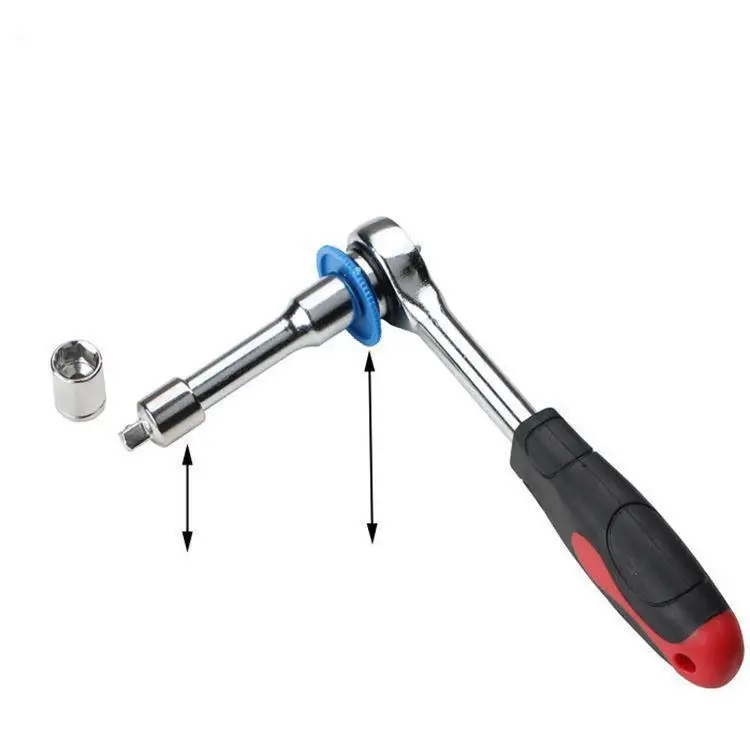 Набор торцевых ключей комплект гаечных с храповым механизмом