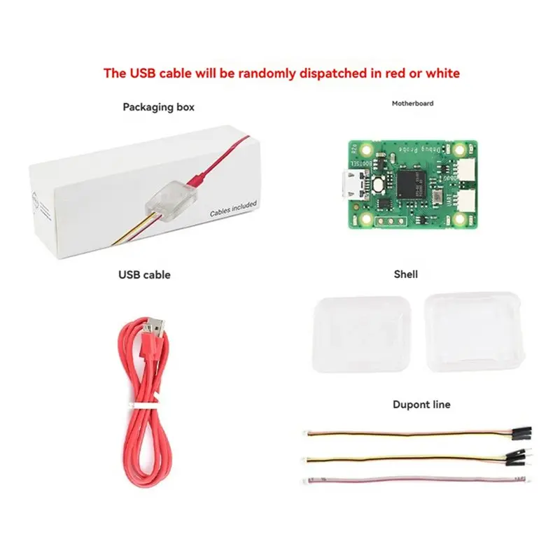 Фото A008 RP2350 3.3V ARM Serial Debugging Probe для Raspberry Pi, USB-дебаггинг-комплект для OpenOCD, CMSIS-DAP №2