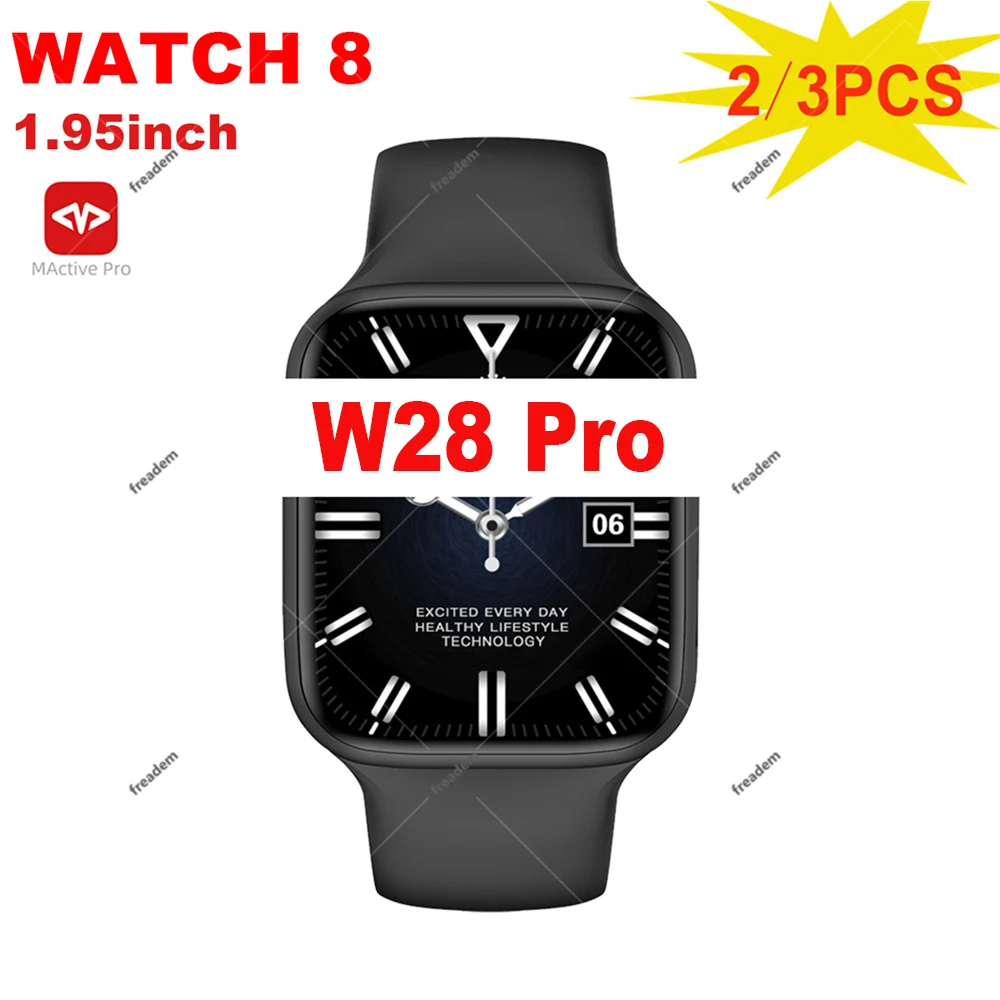 

2/3PSC W28 Pro Smart Watch white box.