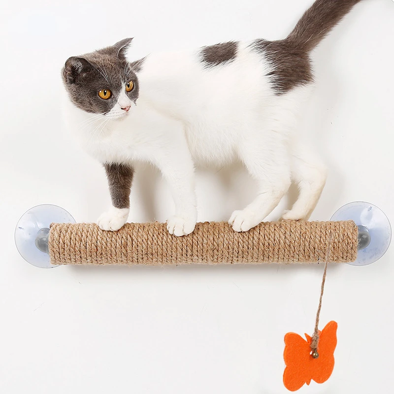 

Cat Toy Sucker Cat Scratching Board Grinding Claw Jute Anti-scratch Sofa Pet Toy Sisal Cat Scratching Column Pet Products