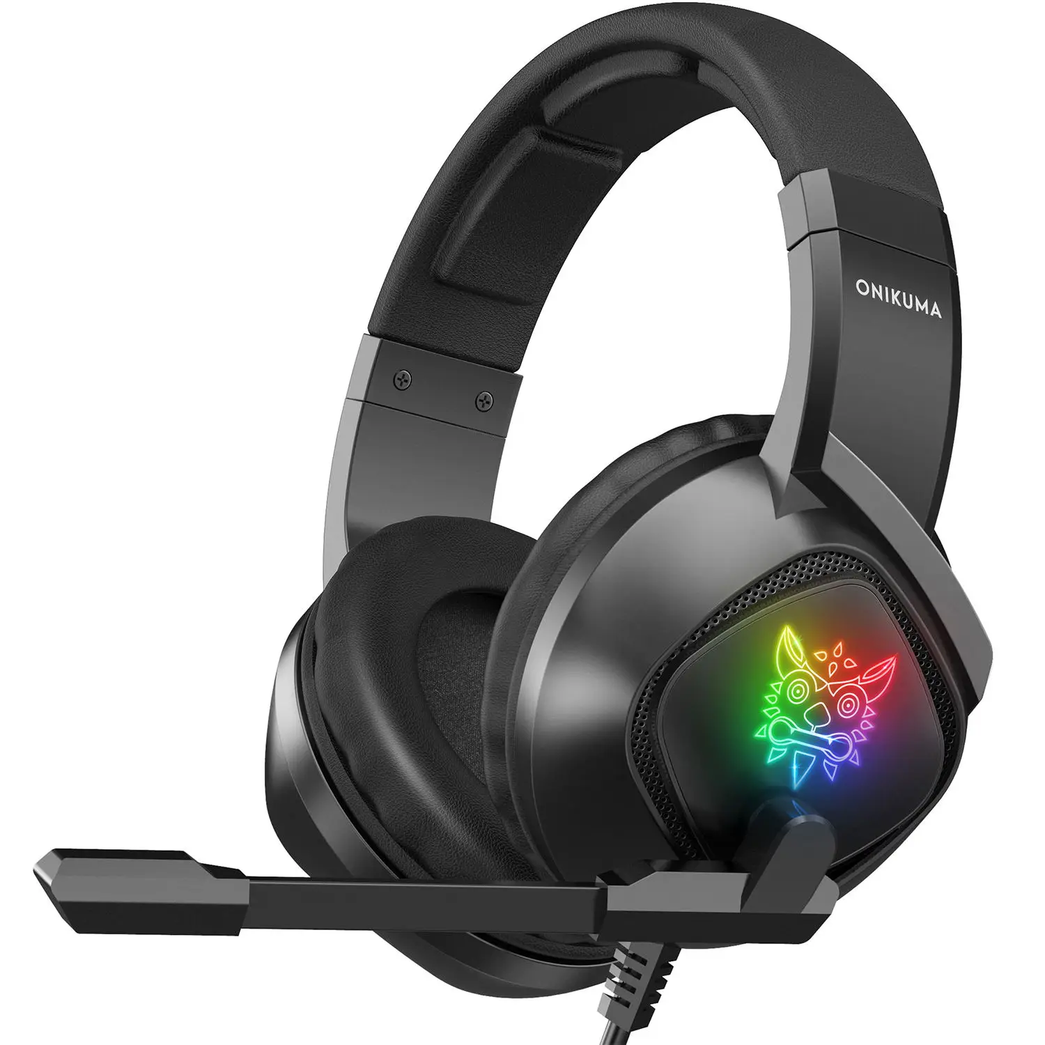 

Super Deep Bass Gaming Earphone Headphones Wired Earphones Metal Headset Beam Microphone Backlit for PS4 PS5 XBOX PC for Phone