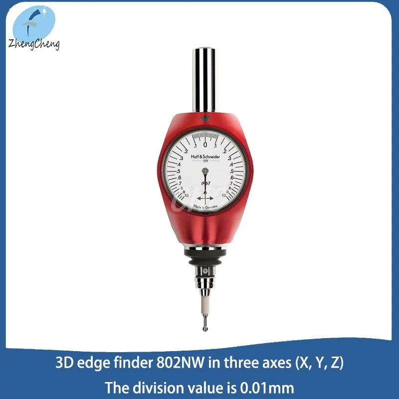 NEW Mahr3D edge finder pointer type 16-handle Mal 359550 red probe three-dimensional sub-center stick