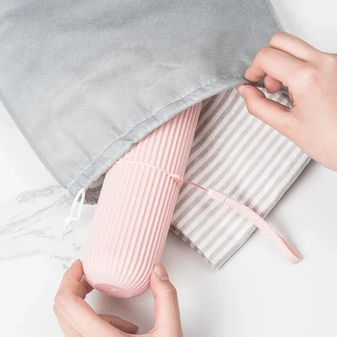 Портативная Зубная Паста С Защитным Держателем Для Зубной Щетки, Дорожный Футляр, Ящик Для Хранения Для Кемпинга