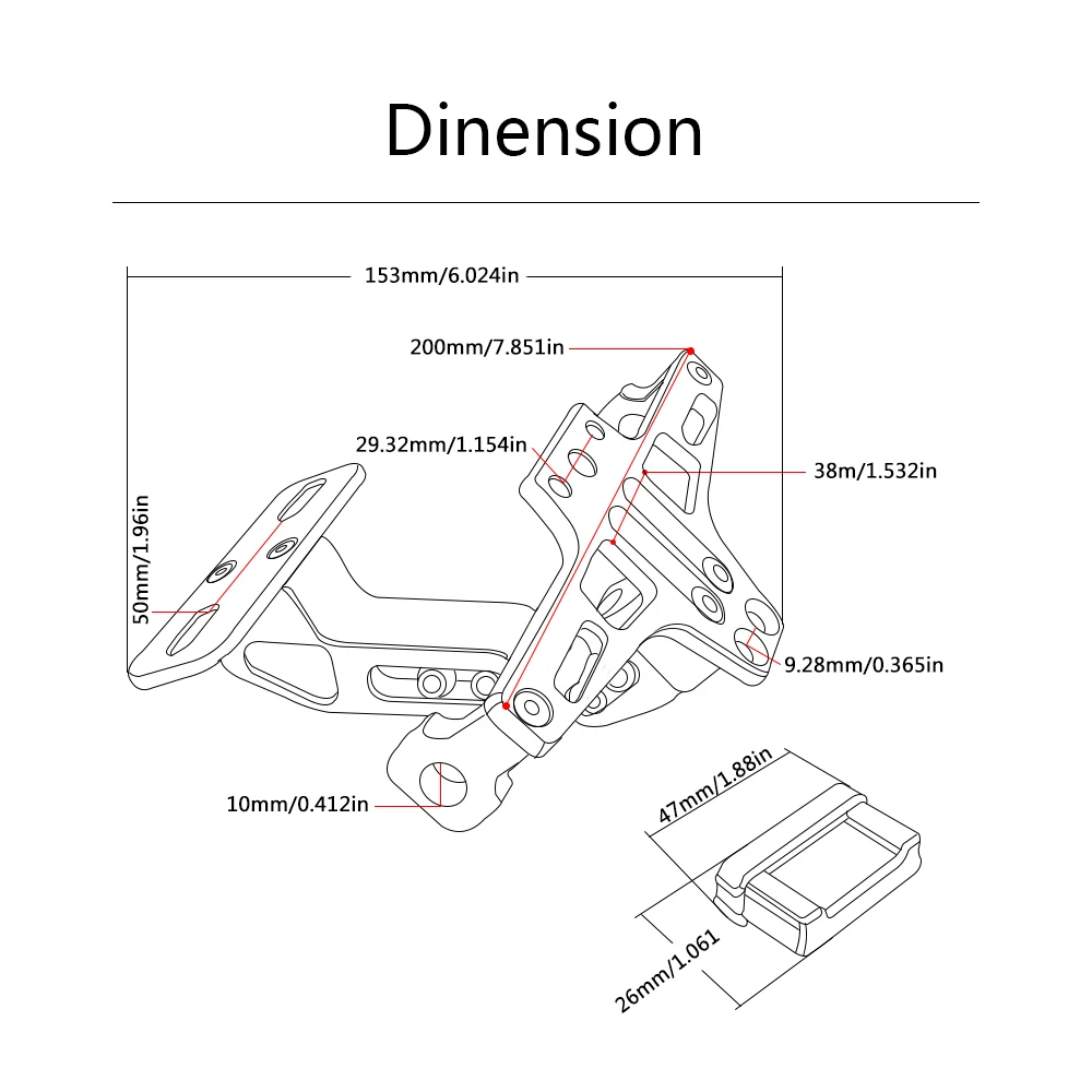 Для Honda CB1000 1993-1996 CB1000R 2008-2023 аккуратное крыло мотоцикла Устранитель заднего