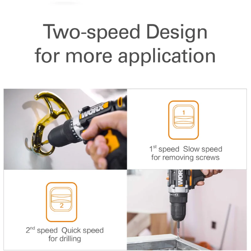 Миниатюрная электрическая дрель Xiaomi Worx 12 В wx129 4 беспроводной шуруповерт ручная