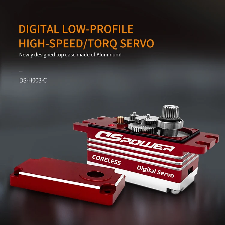 17kg 0.08sec 8.4V digital servo metal gears servo high performance digital low profile rc servo motor enlarge