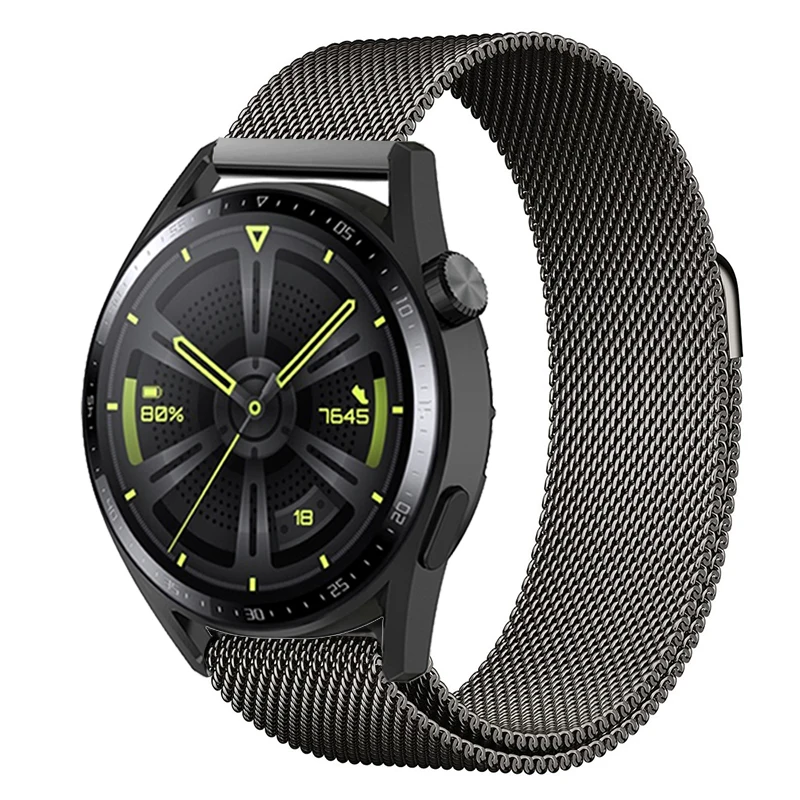 

Браслет из нержавеющей стали с магнитной петлей для Huawei Watch GT 3 2 46 мм 42 мм