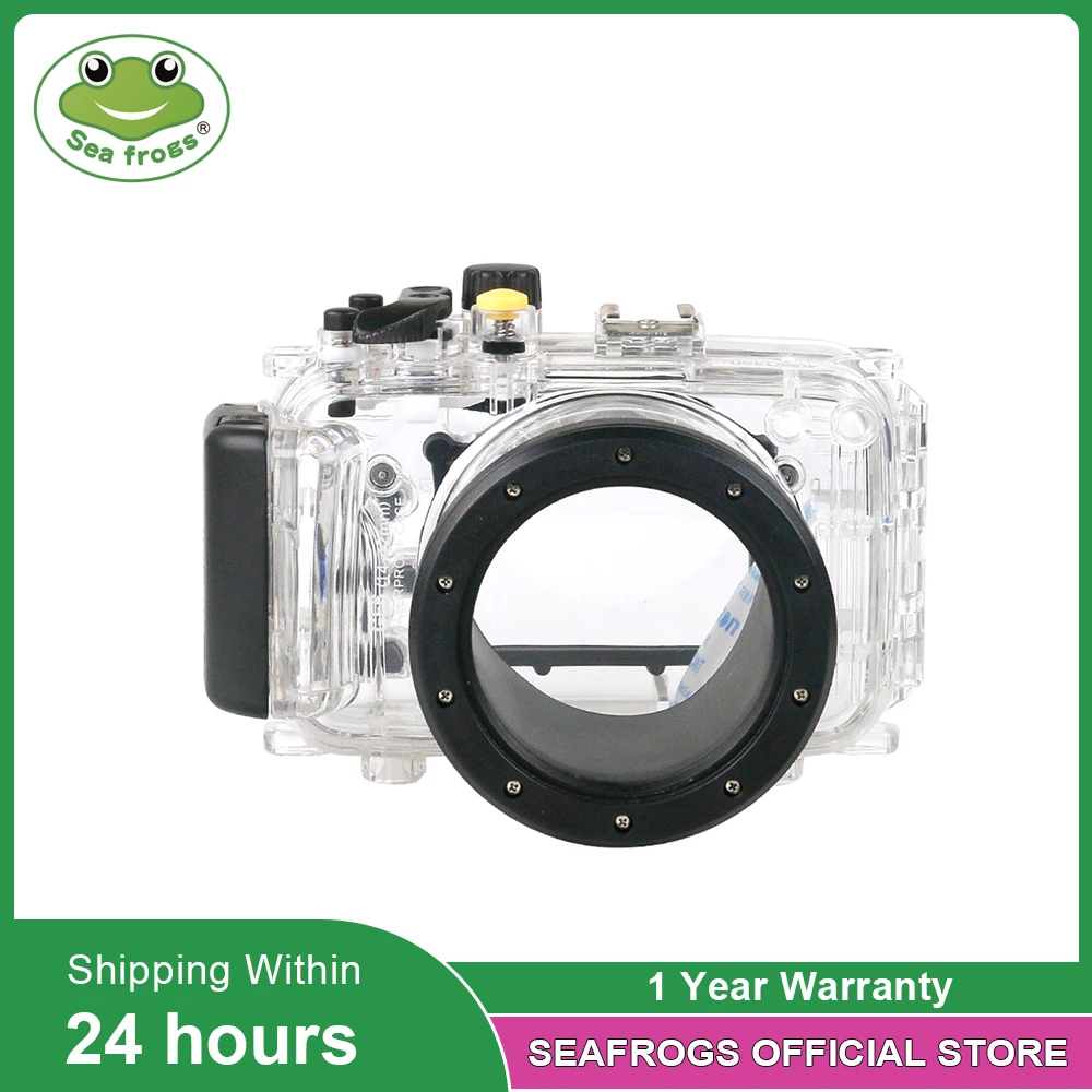 

Seafrogs Waterproof Housing Case For Panasonic GF5 14-42mm Underwater 40m Impervious Camera Protective Cover Scuba Diving Device