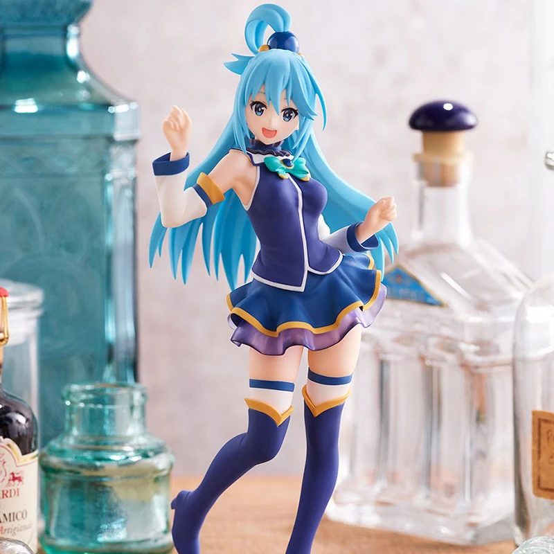 

In Stock Original MF Up Parade Anime Konosuba God's Blessing on This Wonderful World Goddess Aqua Figure Model Toys