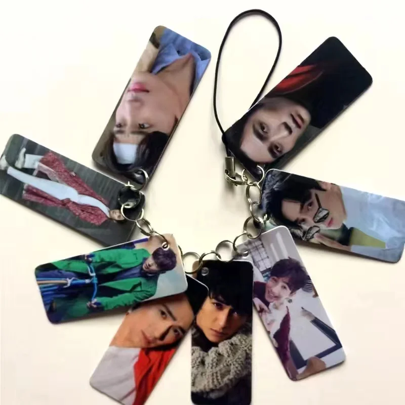 Xiao Zhan Wang Yibo Hedi Zhu Yilong Deng Lun Li Xian GOT7 TFBOY Lu Han Cai Xukun 7 разных плакатов гирлянда Сумка с
