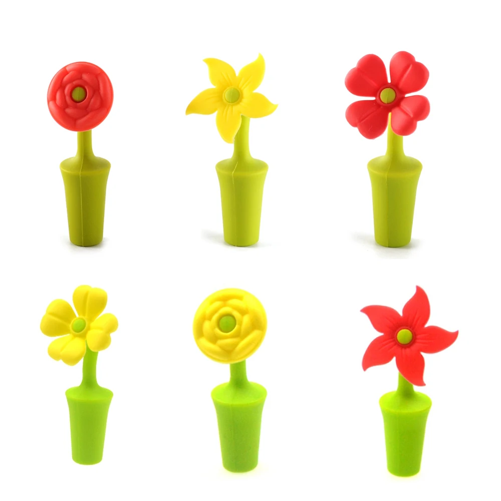 4 шт. силиконовые пробки для бутылок вина