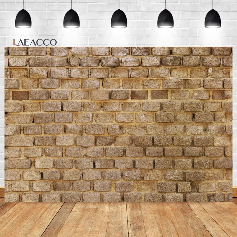 

Laeacco Vintage Red Brick Wall Photography Backdrop Grunge Old Room Decor Newborn Baby Shower Adult Portrait Photo Background