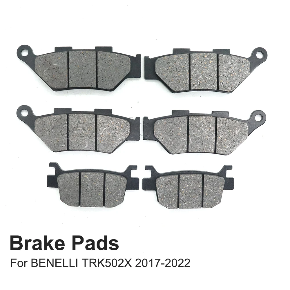 Фото Аксессуары для мотоциклов Benelli TRK502X TRK502 X TRK 502X 2017 2018 2019 2020 2021 2022 Передние и задние тормозные колодки №1