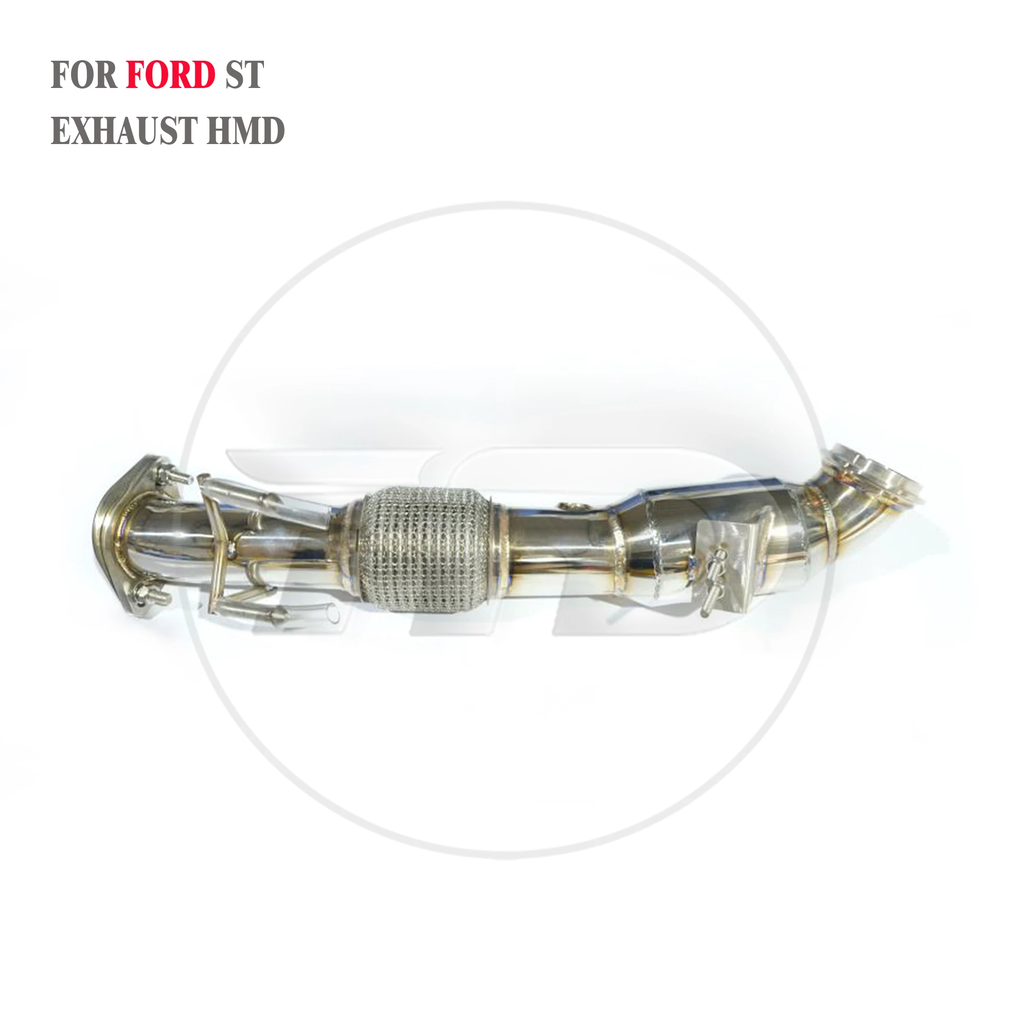 

HMD Exhaust System For Ford Focus ST 2.0T Exhaust Stainless Steel Dowpipe High Flow Catalyst Exhaust Performance Upgrade