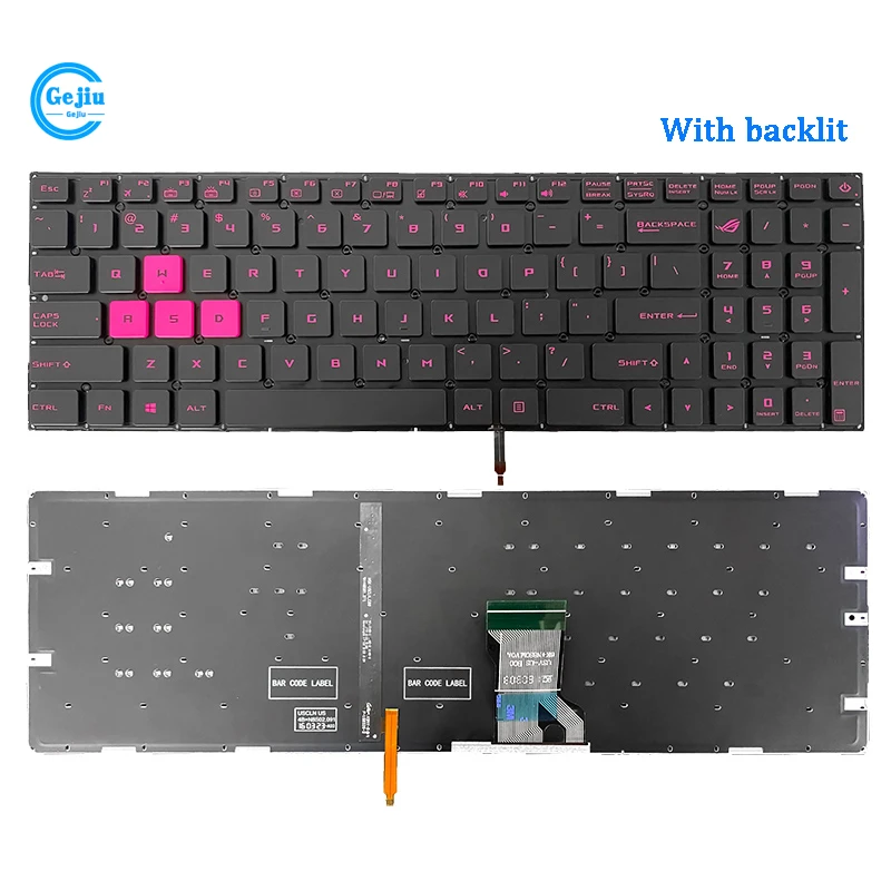 

New Original Laptop Keyboard FOR ASUS FX60VM ZX60V GL502 VT VM GL702 FX502 S5V S7VT GL502VS