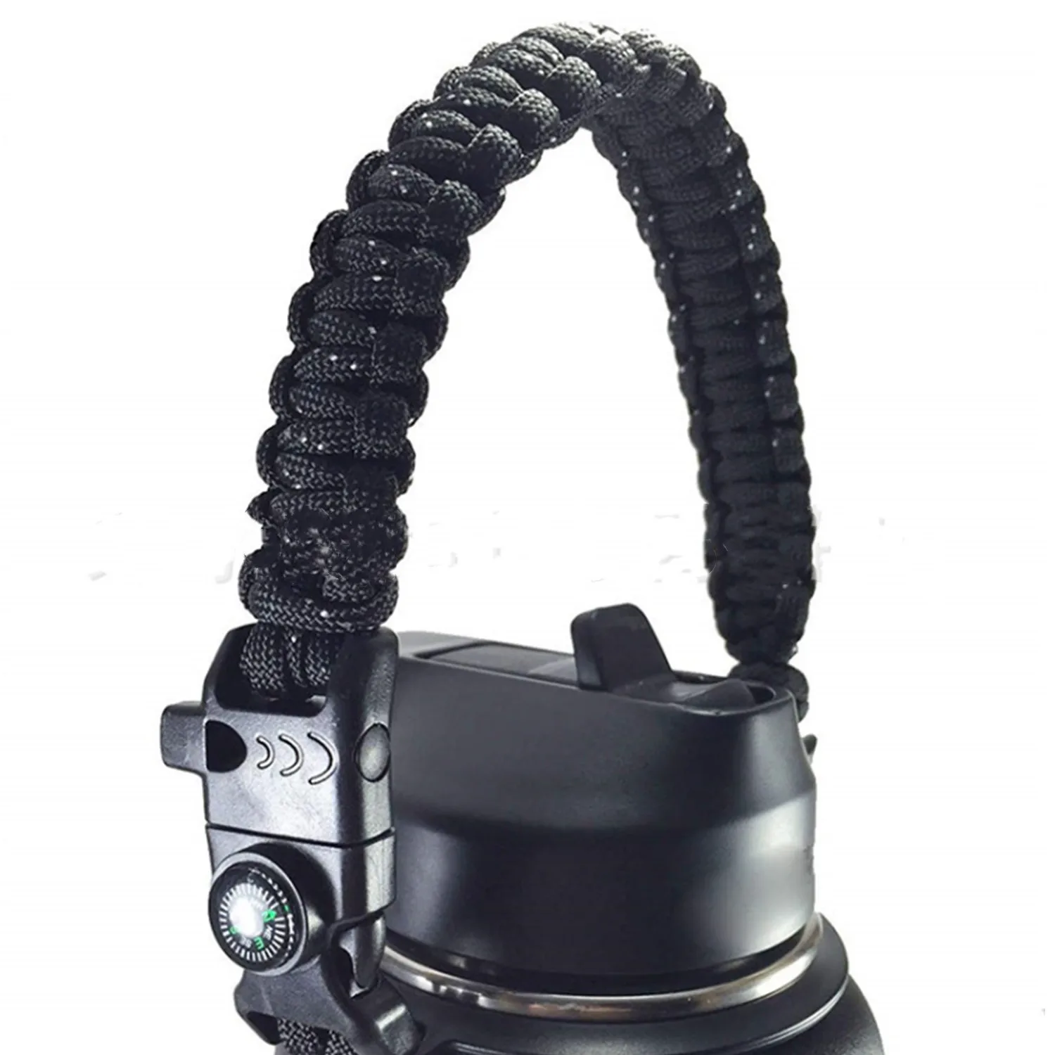 Handle Bottleneck Rope Carrier Survival Strap Safety Ring Fo