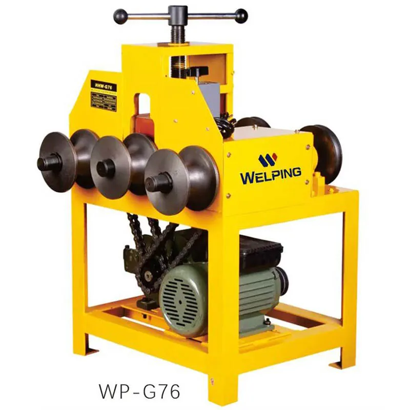 

WP-G76 Square and Round Tube Pipe Rolling Machine for 1/2"-3" Steel Pipe for Sale