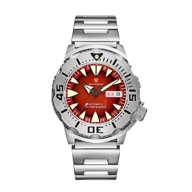 Мужские наручные часы с сапфировым зеркалом из нержавеющей стали - купить по