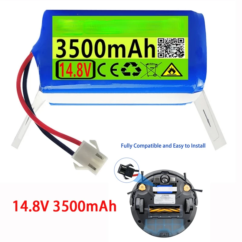 

Литий-ионный аккумулятор для пылесоса Chuwi Llife A4 A6 N79 DN622, 14,8 в, 18650 Ач