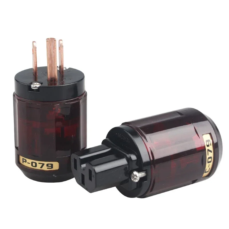 Медная позолоченная штепсельная вилка стандарта США