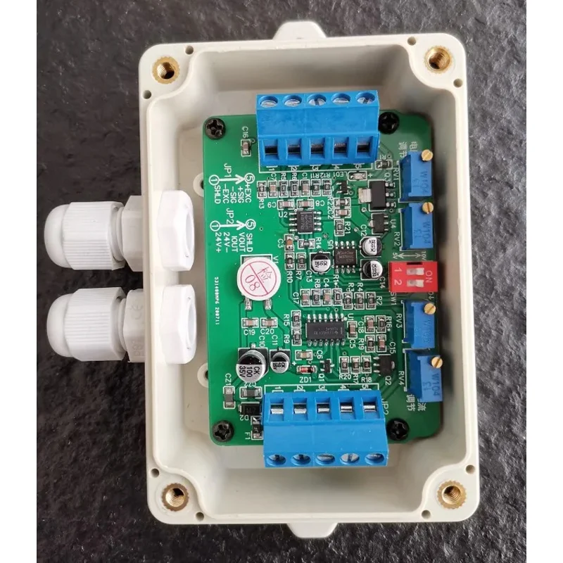 Усилитель тензодатчика небольшого размера выход напряжения или тока