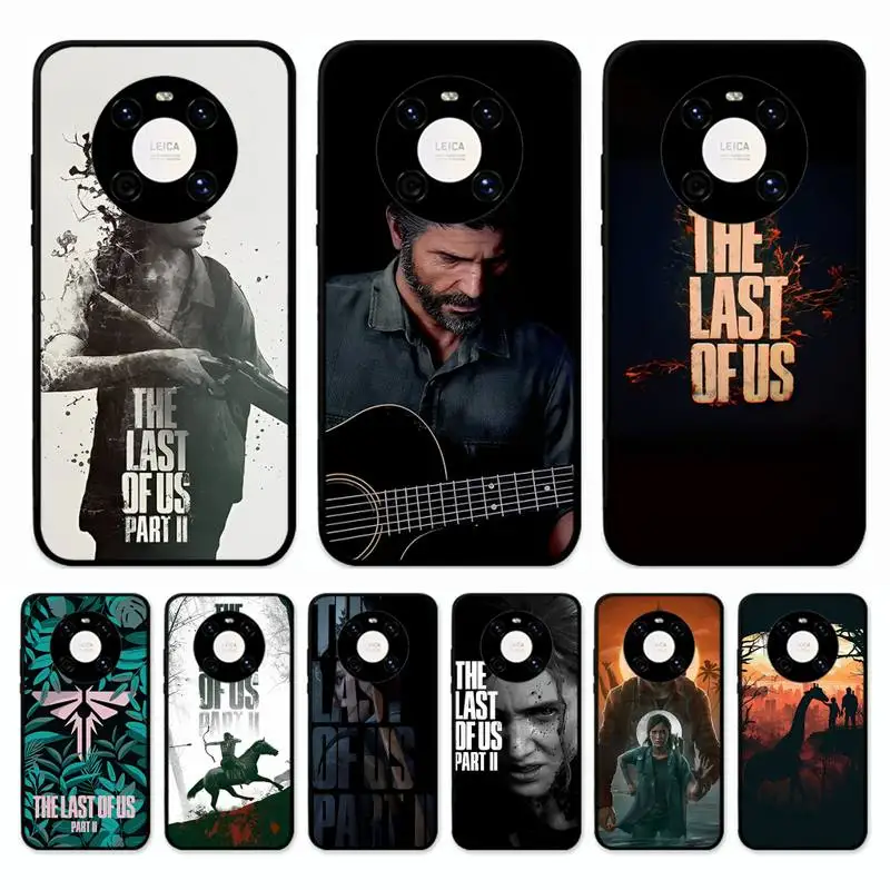 

The Last of Us 2 Ellie Joel Phone Case for Huawei Mate 20 10 9 40 30 lite pro X Nova 2 3i 7se