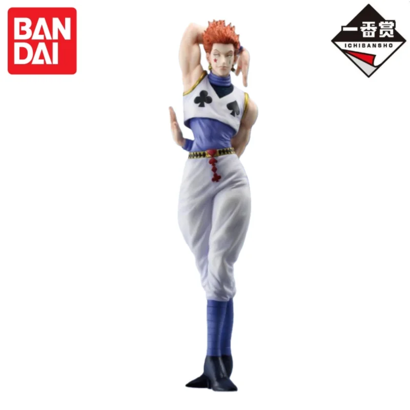 Фото В наличии: Оригинальные фигурки Bandai Ichiban Kuji Hunter x Hunter — Иллуми Золдик, Килуа Золдик, Нанака, Хисока Моров, Гинг Фрикс — подарки-модели №4