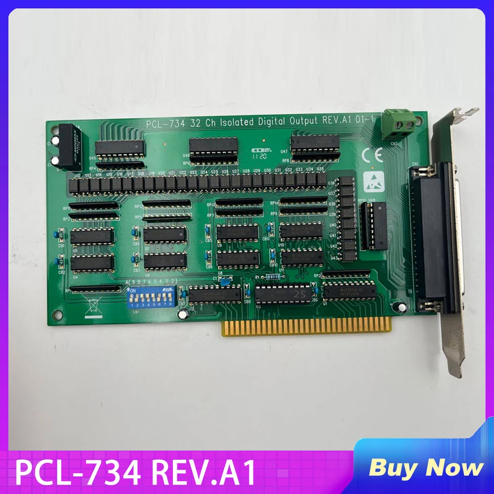 1 шт. для Advantech 32-канальная Изолированная цифровая Выходная карта захвата ISA card