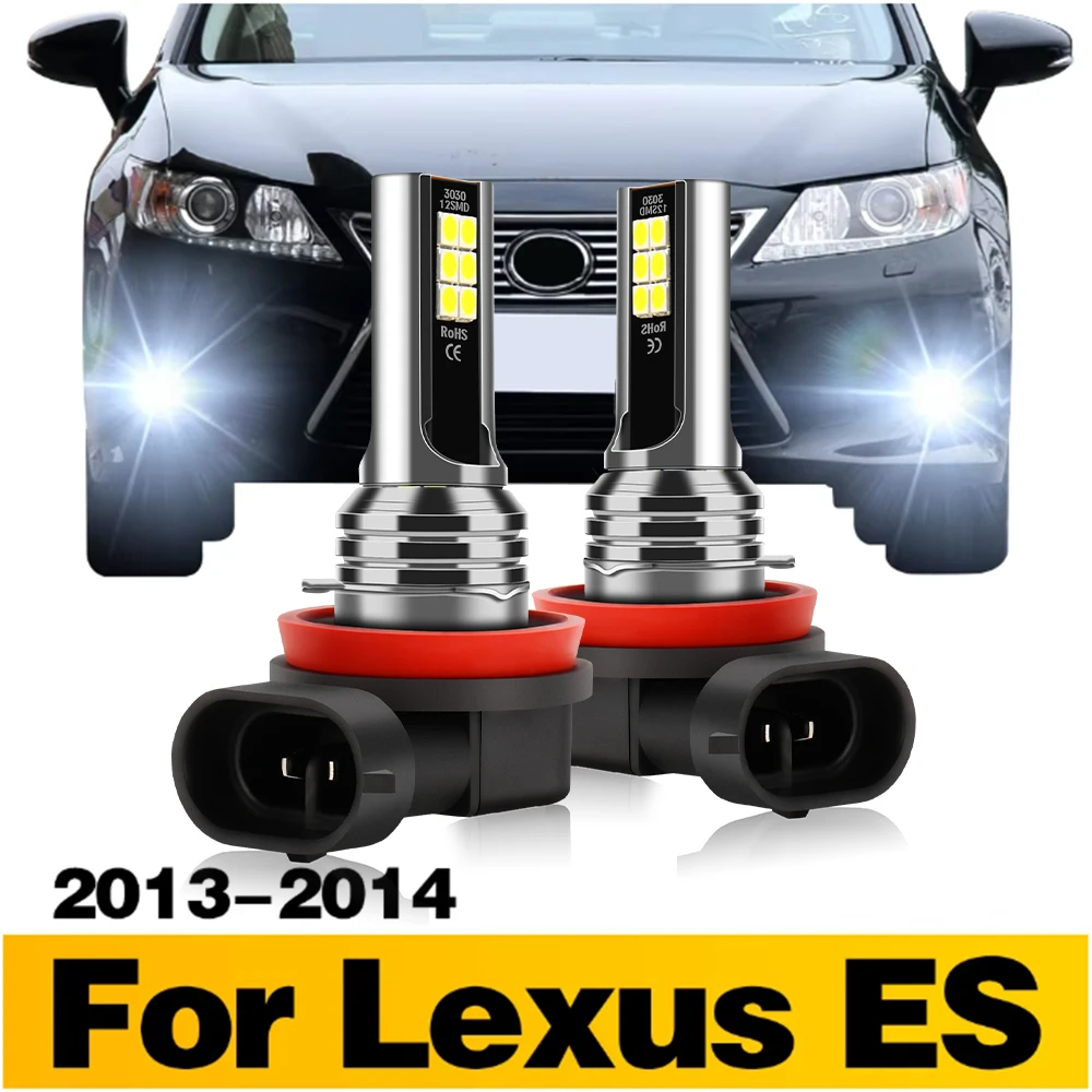 2 шт. H8 H11 H16JP светодиодные 3030 SMD CSP противотуманные фары 12 В автомобильные передние