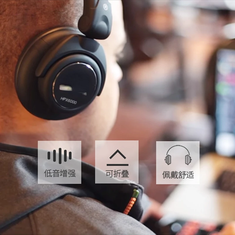 Гарнитура HPX2000 профессиональные наушники с монитором и высоким разрешением