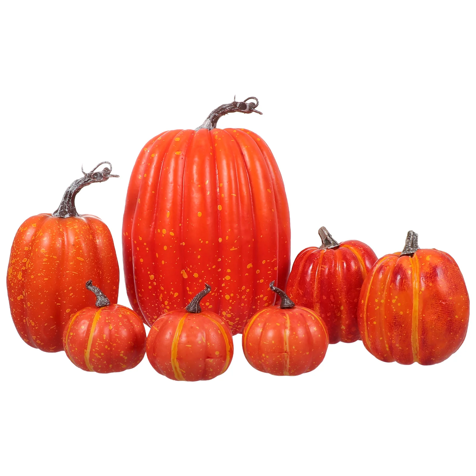 

Pumpkin Pumpkins Decor Artificialornament Fall Fake Thanksgiving Props Model Harvest Assorted Photo Decorative Decoration