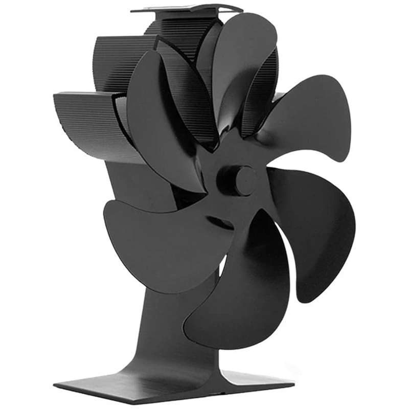 

Экологически безопасный, Φ, 6 лезвий, домашний неэлектрический вентилятор для плиты, вентиляторы для дровяной плиты