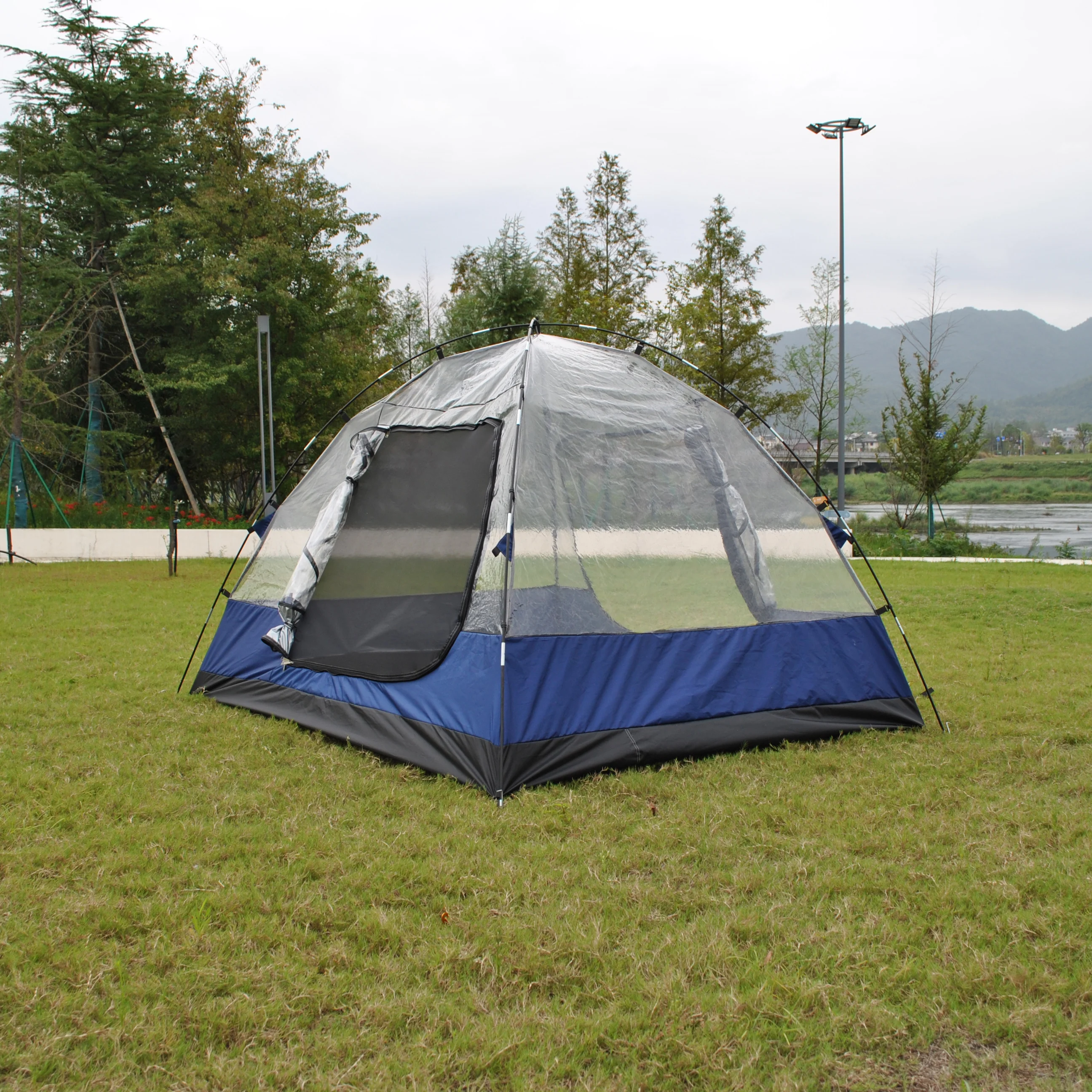 4-местная пузырьковая палатка из ПВХ — большая негабаритная погодная для