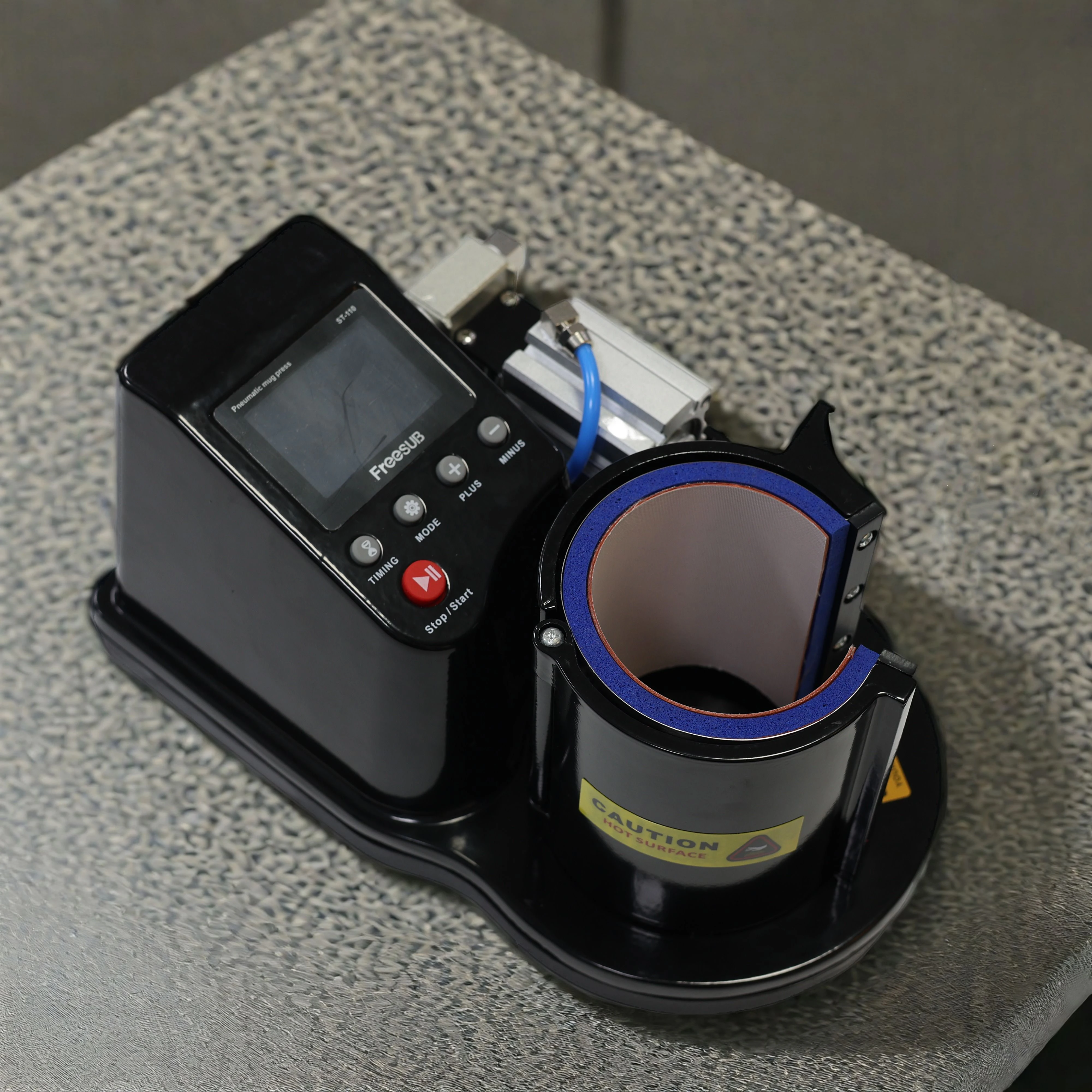 Новый Ariival ST-110 пневматический термопресс для кружек сублимационный принтер 2D