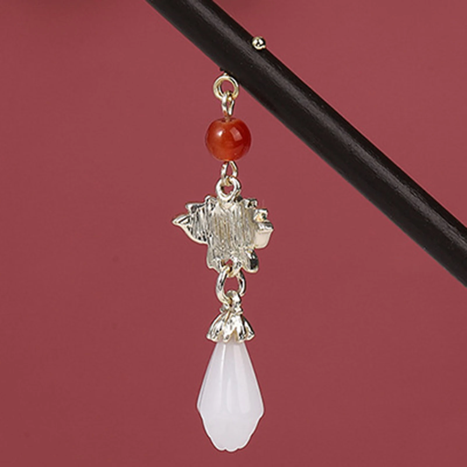 Китайские винтажные лотосные палочки для волос головной убор простой кулон