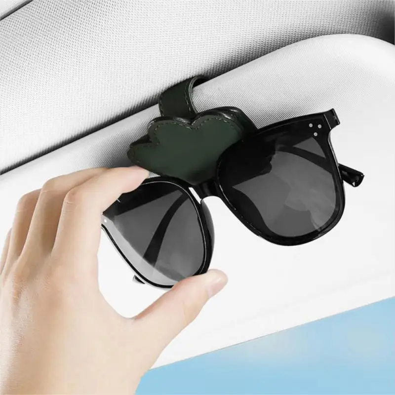 

1pc Car Sun Visor Glasses Holder Portable Automobiles Parts Car Fastener Clip Glasses Ticket Document Holder Auto Accessories