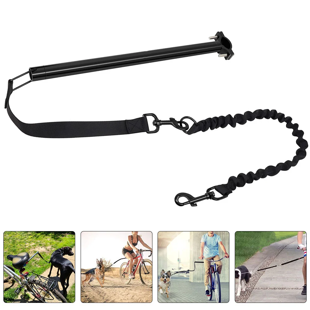 

Bike Dog Leash Small Harness Pulling Riding Pet Strap Rope Safe Alloy Walking Puppy Traction Pulls Safety Outdoor