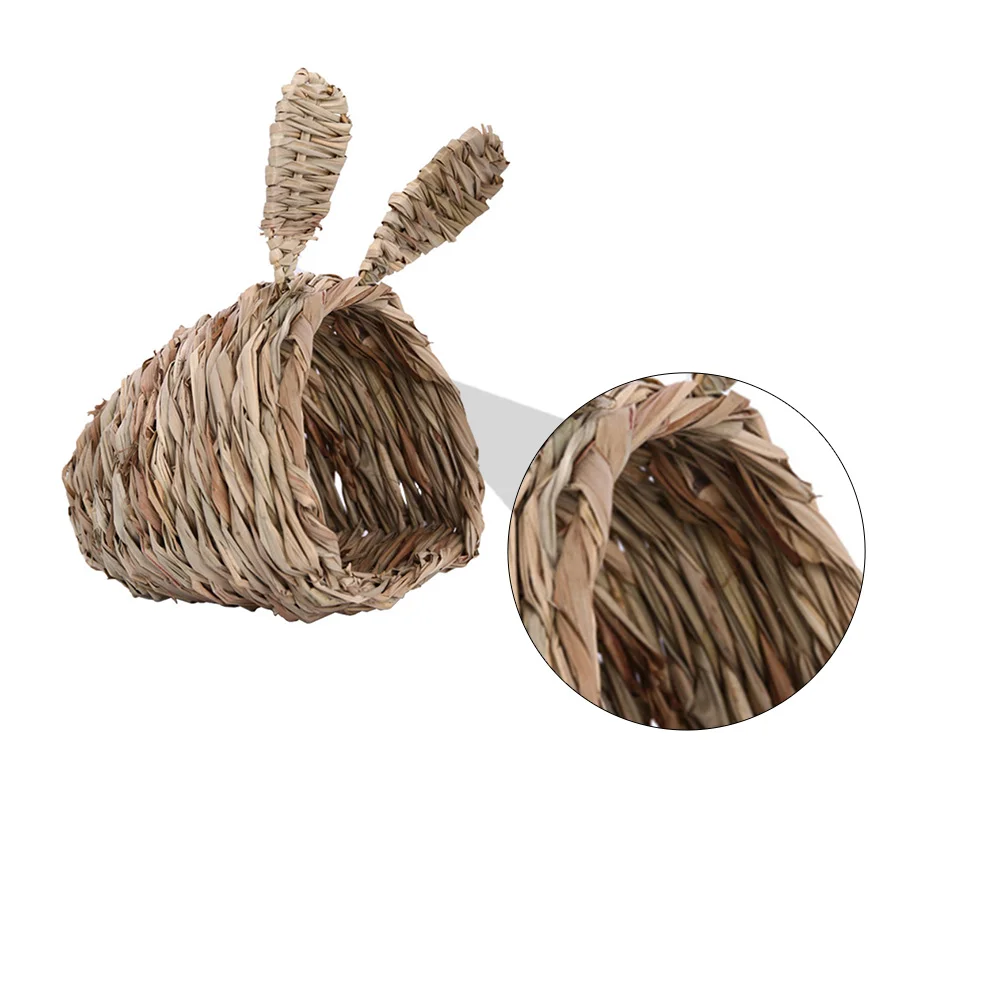 Съедобная хижина для кроликов гнездо домашних животных игрушки морской свинки