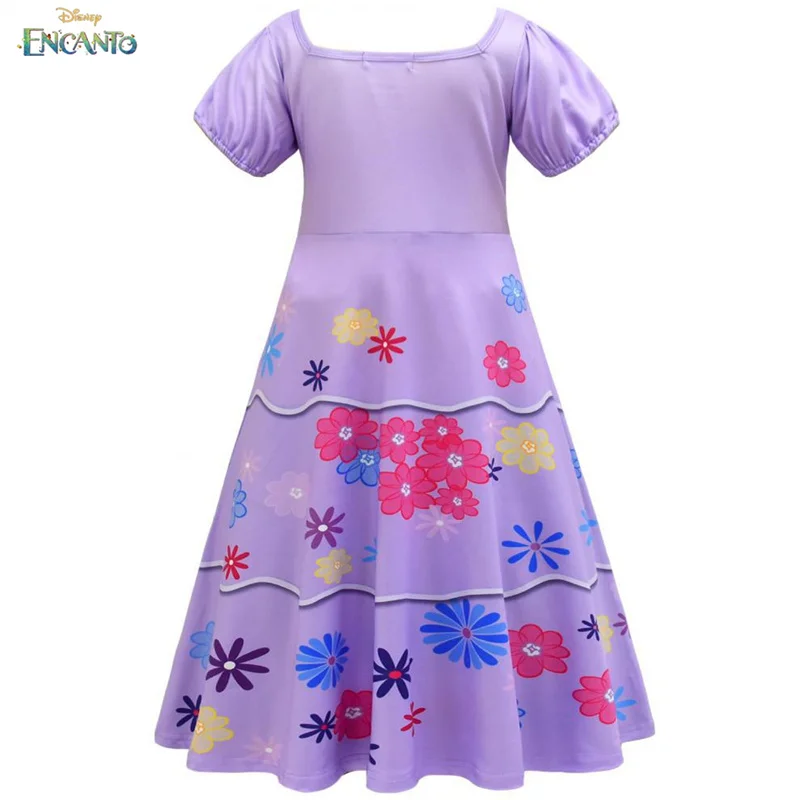 Новинка платье принцессы фиолетовое для вечеривечерние на день ребенка |