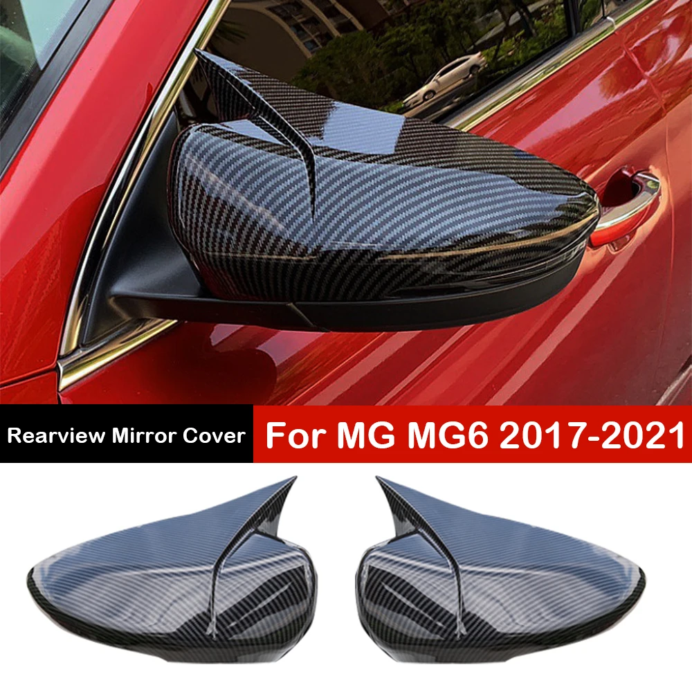 

Car Accessories Outer Rearview Mirrors Cover For MG MG6 2017-2021 Side Rear View Mirror Shell Housing