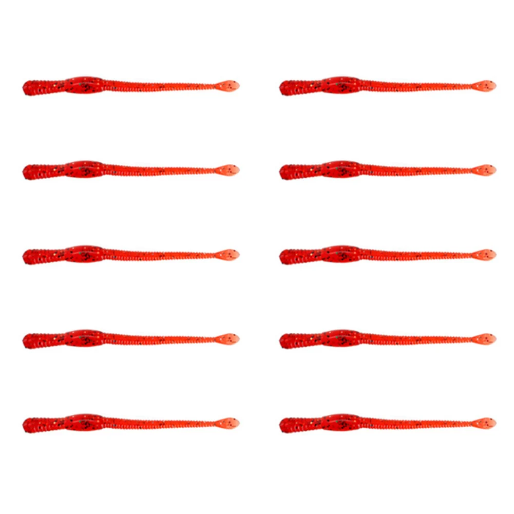 

Fishing Lures Soft Bait Bread Worm Baits Decoy Fake Bait Good Elasticity Wide Application Durable And Practical