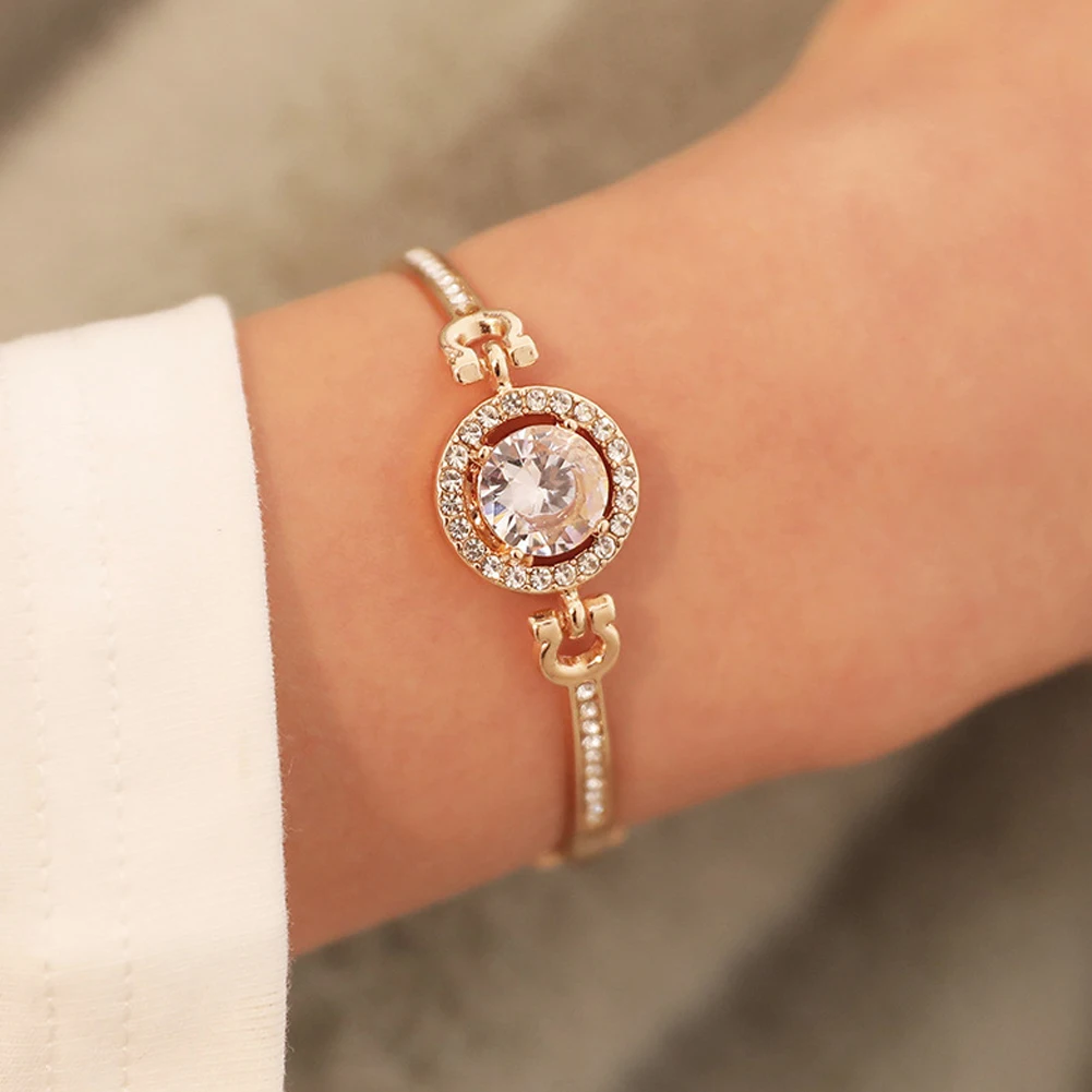 

Fashion Jewelry Rhinestone Multi-Layer Bangle Bracelet for Women Casual Charm Bracelets Girls Gift браслеты