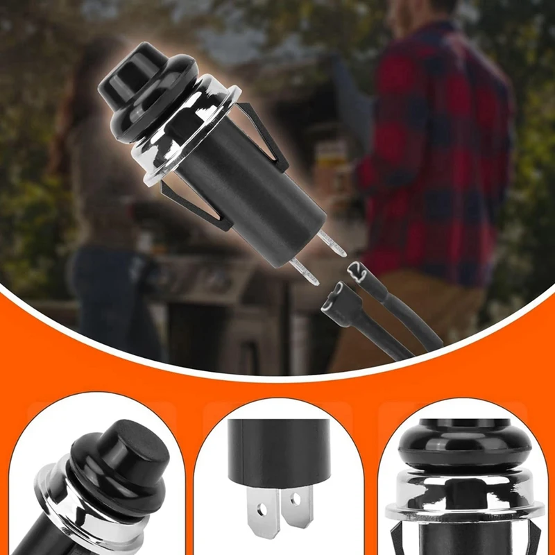 Зажигатель гриля Замена кнопки для Weber 7642/7643 Spirit E/S-210 215 220 310 315 320 330 газовые грили