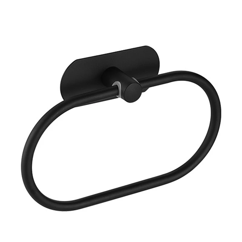 Акция! Кольцо для банного полотенца из нержавеющей стали 304 настенная овальная