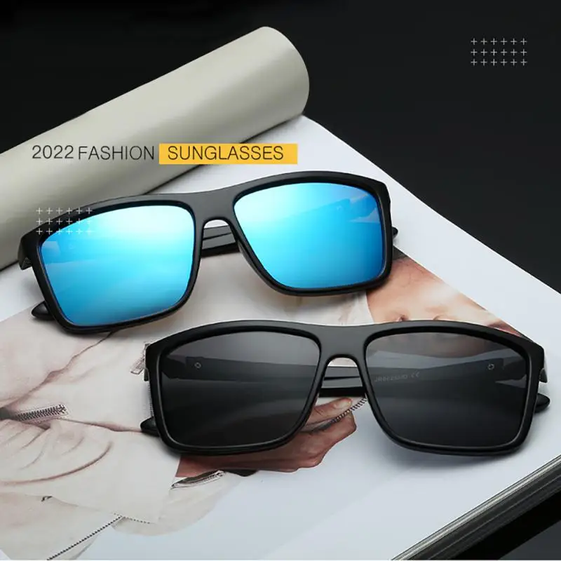 

Sunglasses Man Fashion Square Frame Retro Cycling Sunglasses Polarized Sun Glasses Women Driving Fishing Glasses Goggle UV400