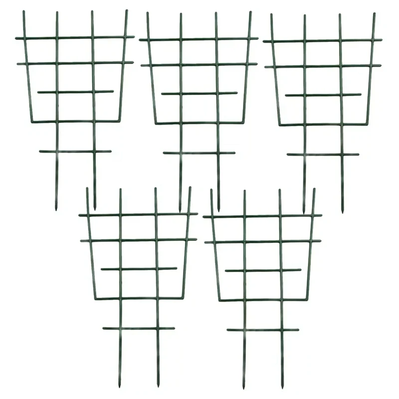 

5Pcs Garden Plant Climbing Trellis Stand Vine Bracket Flower Holder Climbing Plant Support For Garden Tools