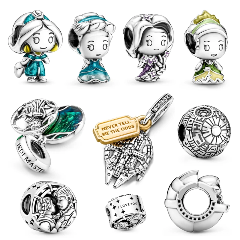 

Женское ювелирное изделие «сделай сам», изящное украшение принцессы, дизайнерские подвески с бусинами, аксессуары из стерлингового серебр...