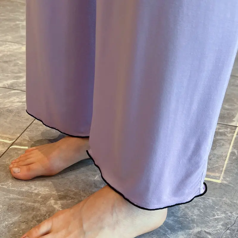 Pajamas Set Sexy Sleepwear For Women Pink Elastic Pyjama Women's Modal Cool Summer 2022 Fashion Home Multicolor Clothes Big Size